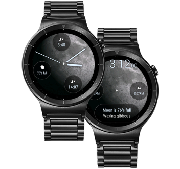 Lunescope watch face on Wear OS